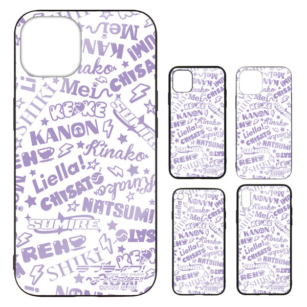 『ラブライブ!スーパースター!!』Liella! 強化ガラスiPhoneケース【202407再販】